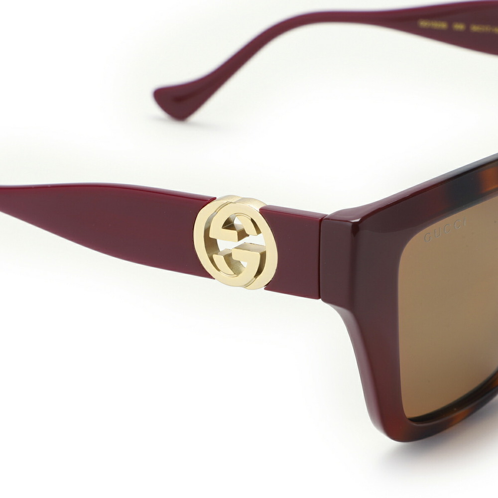 Gucci Sunglasses Brown Rectangular Frame - image 5